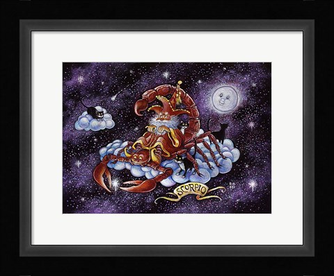 Framed Scorpio Print