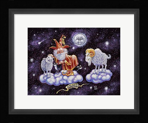 Framed Aries Print
