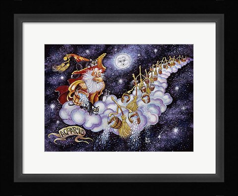 Framed Aquarius Print