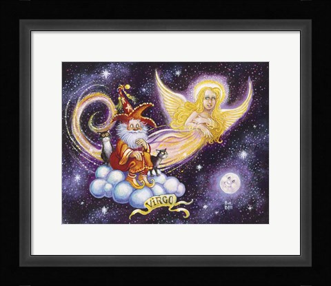 Framed Virgo Print