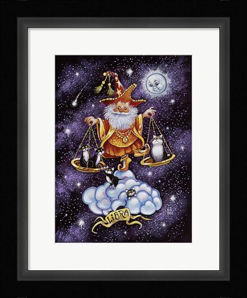 Framed Libra Print