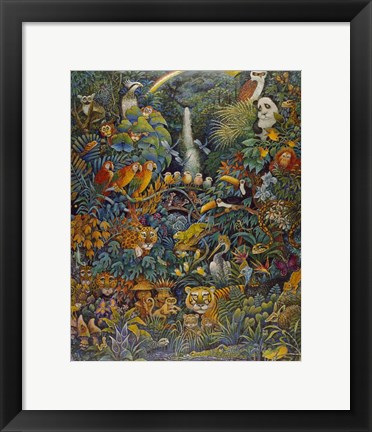 Framed Rainforest Print