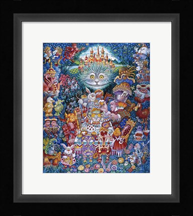 Framed Tea Party 2 Print