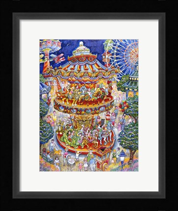 Framed Carousel Dreams Print
