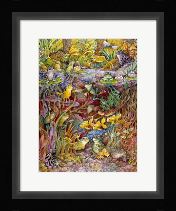 Framed Leap Frog Print