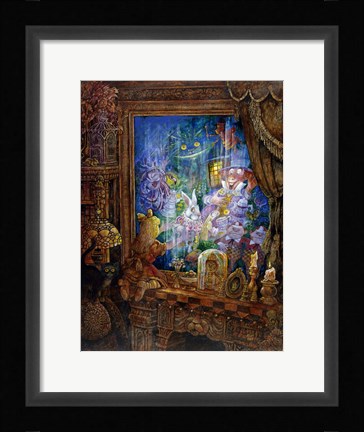 Framed Through The Looking Glass Print