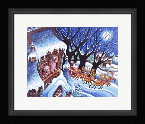 Framed Away We Go Print