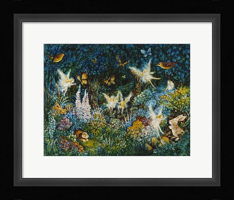 Framed Forest Fairies Print