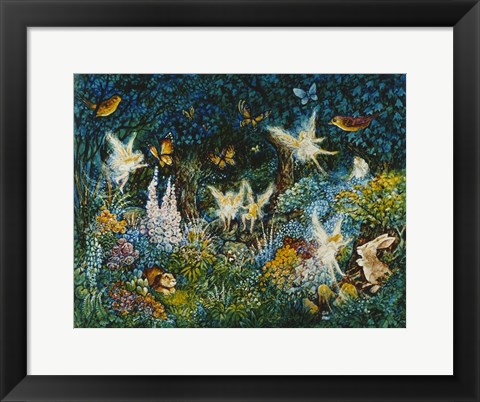 Framed Forest Fairies Print