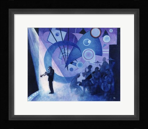 Framed Miles/ Kinda Blue Print