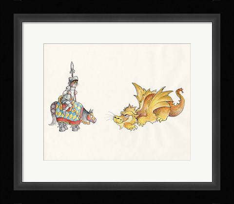 Framed Medival Print