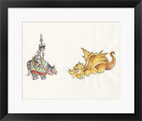 Framed Medival Print