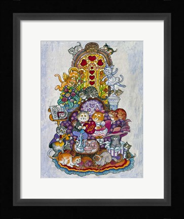 Framed "" Love"" Notes Print