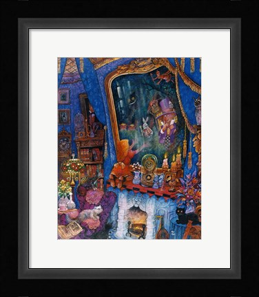 Framed Looking Glass Print