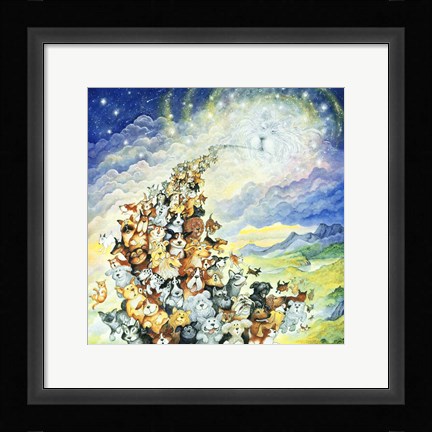 Framed And God Created Dogs 2 Print