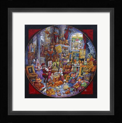 Framed Leonardo's Masterpiece Print