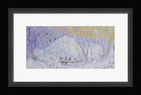 Framed Early Birds Print