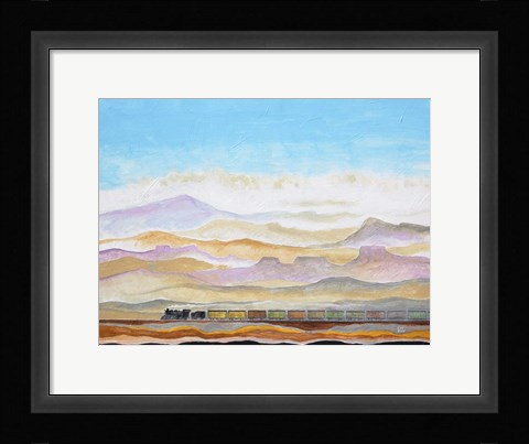 Framed Goin' West Print