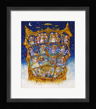 Framed And The Angels Sing Print