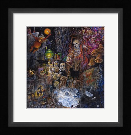 Framed Poe Print