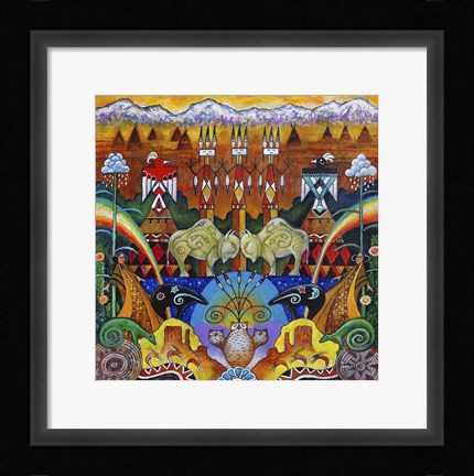 Framed Monument Valley Print