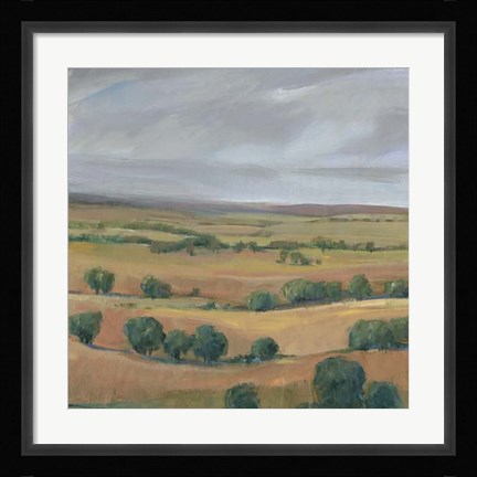 Framed Brooding Storm II Print