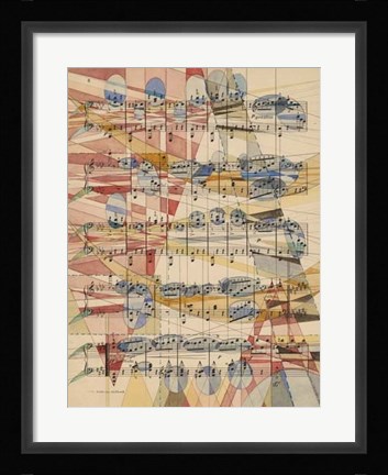 Framed P. Grazioso Print