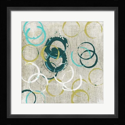 Framed Graffiti I Print