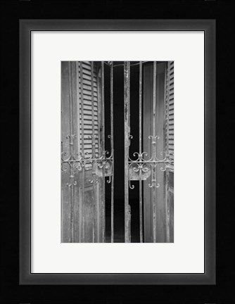 Framed Past Elegance III Print