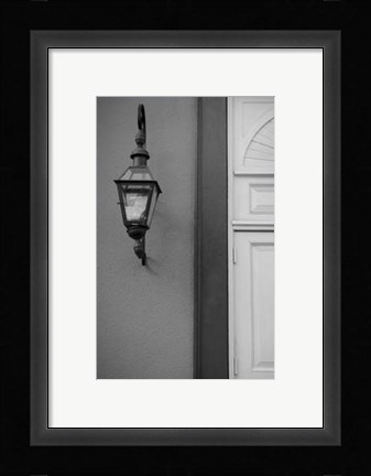 Framed French Quarter Architecture II Print