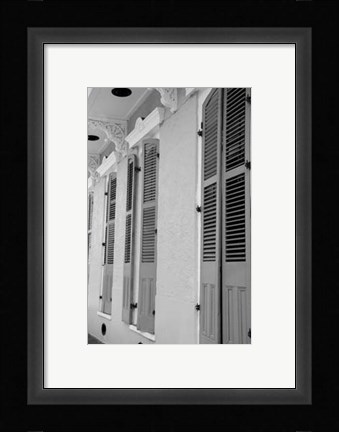 Framed French Quarter Architecture IV Print