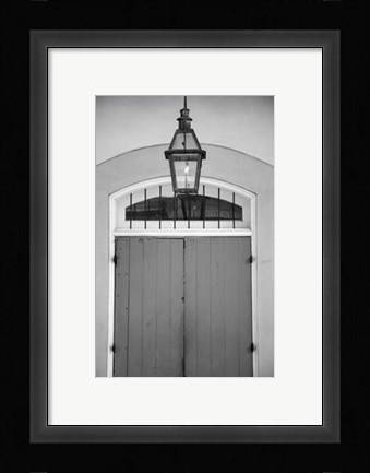Framed French Quarter Architecture V Print
