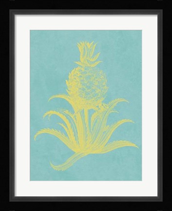 Framed Pineapple Frais II Print