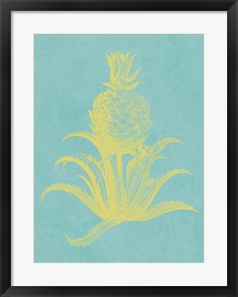 Framed Pineapple Frais II Print