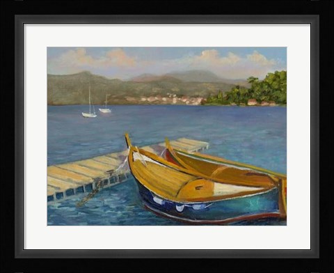 Framed Porto Venere View Print