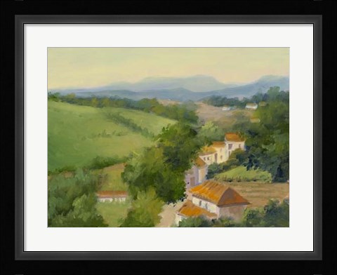 Framed Little Spanish Village Print