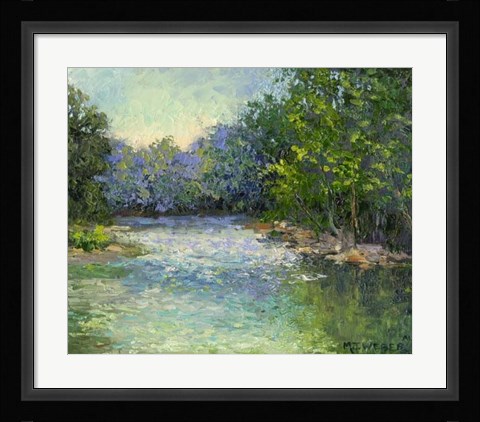 Framed Bend in the River Print