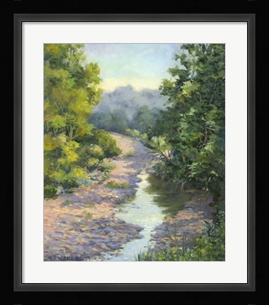 Framed Waiting for Rain Print