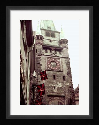 Framed Clock Tower II Print