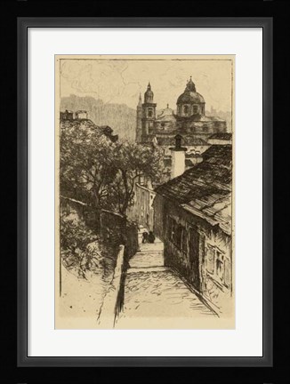 Framed Nonnberg Abbey Print