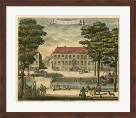 Framed Scenes of the Hague I Print