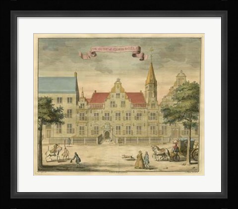 Framed Scenes of the Hague II Print
