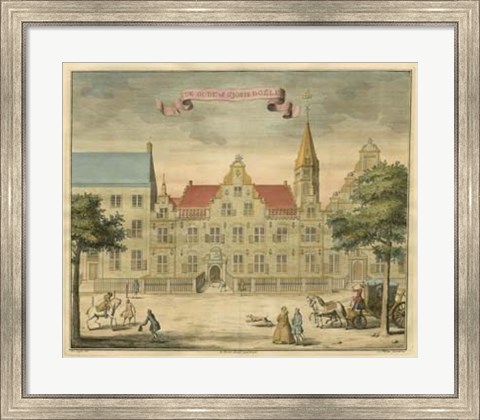 Framed Scenes of the Hague II Print