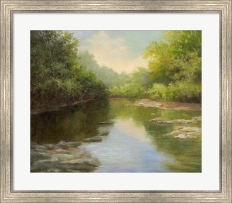 Framed O&#39;Bannon Summer Creek Print