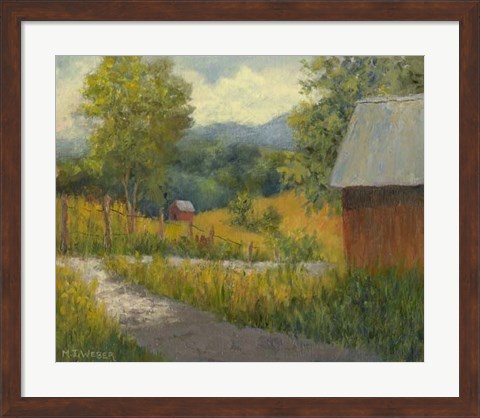 Framed Kentucky Hill Farm Print