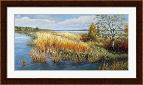 Framed Marsh Edge Print