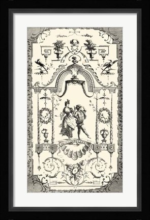 Framed Historic Romance II Print