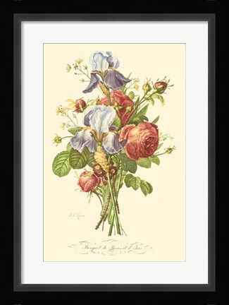 Framed Plentiful Bouquet I Print