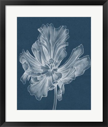 Framed Monochrome Tulip II Print