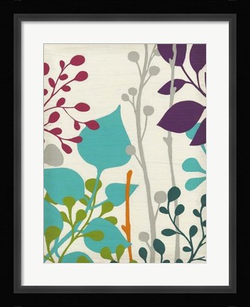 Framed Metro Garden III Print